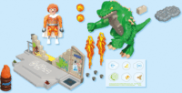 Playmobil 71831 Heroes - Hősök leszámolása az óriásgyíkkal
