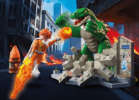 Playmobil 71831 Heroes - Hősök leszámolása az óriásgyíkkal