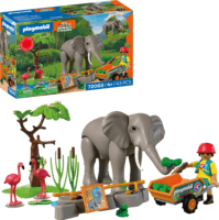 Playmobil 72068 Animals & Friends - Elefánt állatgondozóval