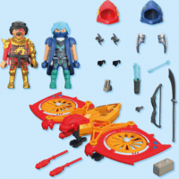 Playmobil 71833 Heroes - Hős Drón a Gonosz Nindzsa ellen