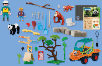 Playmobil 72072 Animals & Friends - Állatkerti Állatgondozó