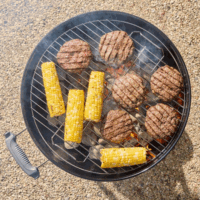 Weber 1502054 Faszenes Kerti grillsütő Ø 47 cm - Fekete