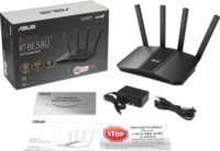ASUS RT-BE58U 3G/4G/5G WiFi7 Dual Band Router - Fekete