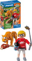 Playmobil 72089 Animals & Friends - Állatkerti Tigrisek és látogatók