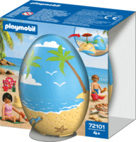 Playmobil 72101 Játéktojás - Tengerparti nyaralás