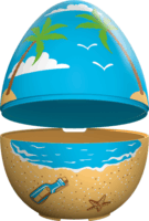 Playmobil 72101 Játéktojás - Tengerparti nyaralás