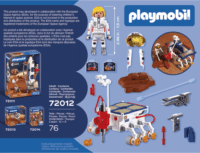 Playmobil 72012 ESA - Mars felfedező marsjáró