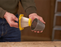 Stanley SFMCK219D1 Akkus Ütvefúró-csavarozó + kézi porszívó + 1x 2 Ah akku - Fekete/Sárga