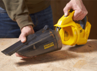 Stanley SFMCK219D1 Akkus Ütvefúró-csavarozó + kézi porszívó + 1x 2 Ah akku - Fekete/Sárga