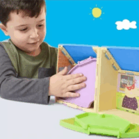 Hasbro Peppa malac - Peppa kinyitható játszócsoportja 9 darabos játékszett