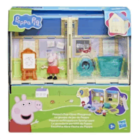 Hasbro Peppa malac - Peppa kinyitható játszócsoportja 9 darabos játékszett