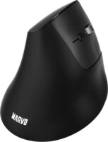 Marvo M811W Bluetooth + RF Wireless Vertikális Egér - Fekete