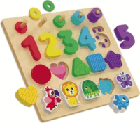 Kids Hits Fa formaillesztő bébijáték - Számolás