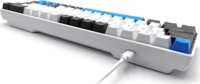 Media-Tech MT1259 60% Mechanikus (Red Switch) Vezetékes Gaming Billentyűzet ENG - Fehér/Szürke/Kék