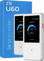 ZTE U60 Hordozható 5G WiFi7 10 000mAh Modem Router - Fehér