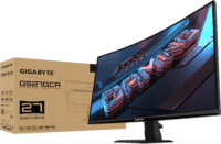 GIGABYTE 27" GS27QCA 16:9 QHD VA Ívelt Gaming Monitor - Fekete