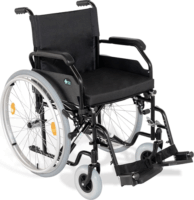 REHAFUND RF-1 Cruiser 1 Összecsukható Kerekesszék Max 120kg - Fekete