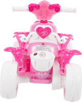 Huffy 19055W Princess Gyerek Elektromos Quad buborékfújóval - Rózsaszín