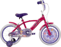 Huffy 21474W Disney Princess Gyermek kerékpár 16" - Rózsaszín/Mintás
