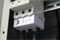 Shelly 3EM-63T Gen3 Háromfázisú okos energiamérő eszköz elosztószekrénybe