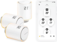 Netatmo NBU-NAV Okos Radiátor szelep (3 db / csomag) - Fehér