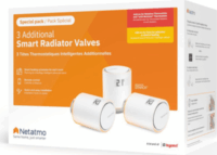 Netatmo NBU-NAV Okos Radiátor szelep (3 db / csomag) - Fehér