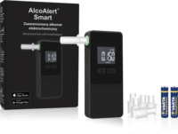 AlcoAlert Smart Alkoholszonda - Fekete
