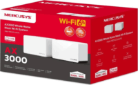 Mercusys HaloH85X Dual Band 574 / 2402 Mbps WiFi 6 beltéri Mesh rendszer (2-db)