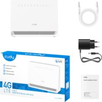 CUDY LT400V 4G LTE WiFi N300 Router - Fehér