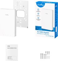 CUDY AP1300 WALL A1200 Dual Band 300 / 866 Mbps WiFi-5 beltéri Access Point