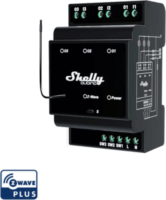 Shelly Qubino Z-Wave Pro 3 3-csatornás Relé modul