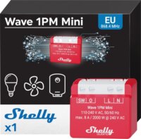 Shelly Wave 1PM Mini LR Z-Wave Fogyasztásmérő Okos relé
