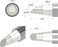 iFixit IF145-840-1 FixHub Kúpos forrasztóhegy 2,6mm