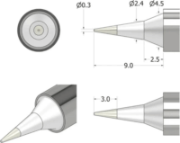 iFixit IF145-839-1 FixHub Precíziós forrasztóhegy