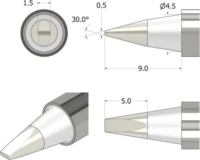 iFixit IF145-838-1 FixHub Véső alakú Forrasztóhegy 1,5mm