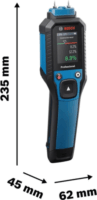 Bosch GMP 2-15 Professional Nedvesség mérő Fához és építőanyagokhoz