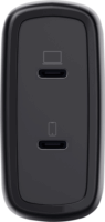 Trust Maxo 2x USB-C GaN Hálozati Gyorstöltő Adapter 65W + USB-C Kábel 2m - Fekete
