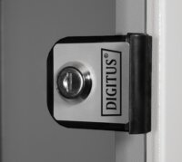 Digitus 19" Fali IT Rack Szekrény 12U 540x400mm - Világosszürke