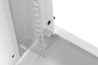 Digitus 19" Fali IT Rack Szekrény 7U 540x400 mm - Világosszürke