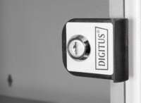 Digitus 19" Fali IT Rack Szekrény 7U 540x400 mm - Világosszürke