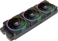 Thermaltake TS 140 EX RGB 140mm PWM Rendszerhűtő ventilátor szett 3db - Fekete