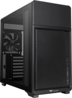 Thermaltake TR300 TG Midi Torony Számítógépház + 1db 120mm ventilátor - Fekete