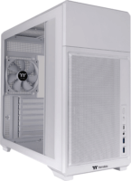 Thermaltake TR300 TG Snow White Midi Torony Számítógépház + 1db 120mm ventilátor - Fehér
