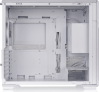 Thermaltake TR300 TG Snow White Midi Torony Számítógépház + 1db 120mm ventilátor - Fehér
