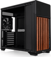 Thermaltake TR300 WS Midi Torony Számítógépház + 1db 120mm ventilátor - Fekete/Barna