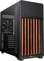 Thermaltake TR300 WS Midi Torony Számítógépház + 1db 120mm ventilátor - Fekete/Barna