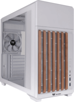 Thermaltake TR300 WS Snow White Midi Torony Számítógépház + 1db 120mm ventilátor - Fehér/Barna