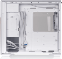 Thermaltake TR300 WS Snow White Midi Torony Számítógépház + 1db 120mm ventilátor - Fehér/Barna