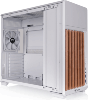 Thermaltake TR300 WS Snow White Midi Torony Számítógépház + 1db 120mm ventilátor - Fehér/Barna