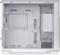 Thermaltake TR300 WS Snow White Midi Torony Számítógépház + 1db 120mm ventilátor - Fehér/Barna